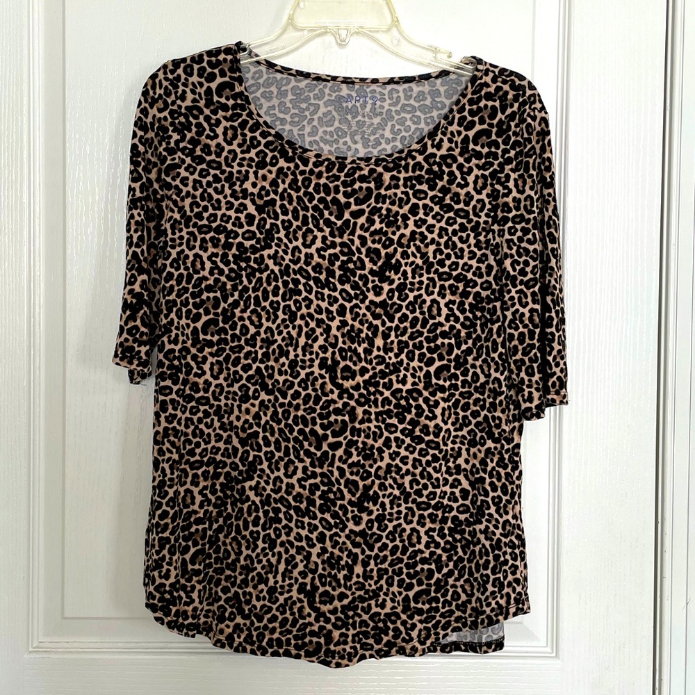 Animal Print Top